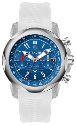 Attache watch MARINE Chronograph SBlue 1.1