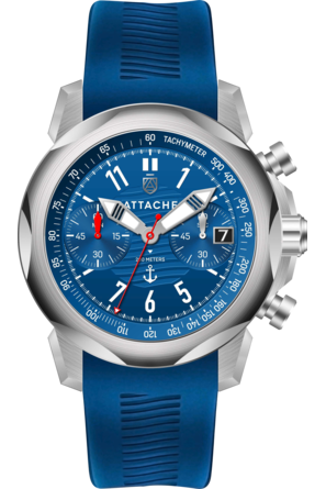 Часы Атташе Морской хронограф SBlue 1