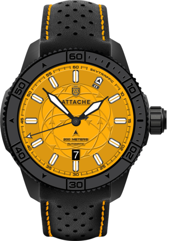 Часы Атташе SKYTRAFFIC AUTOMATIC BYELLOW