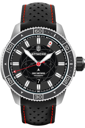 Attache watch SKYTRAFFIC AUTOMATIC SBLACK
