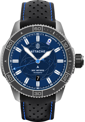 Attache watch SKYTRAFFIC AUTOMATIC SBLUE