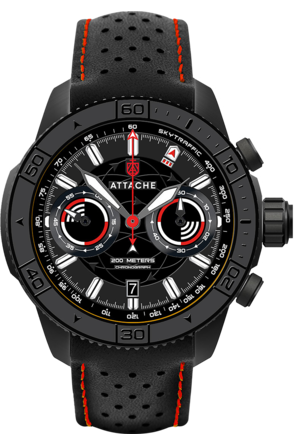 Часы Атташе SKYTRAFFIC CHRONOGRAPH BBLACK