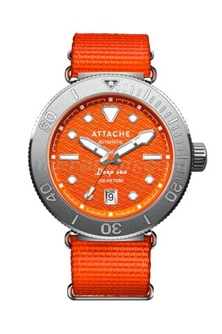 Attache watch Deep Sea Orange