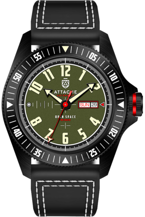 Attache watch Open Space BGreen