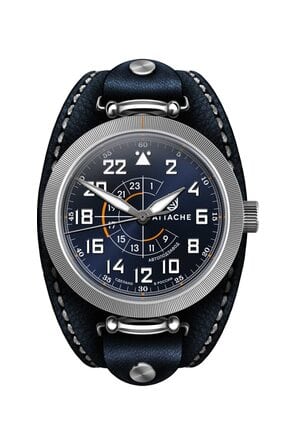 Attache watch Pilot24 Steel-Blue