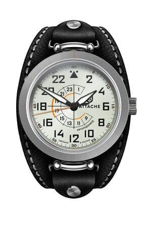 Attache watch Pilot24 Steel-Lum