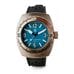 Buyalov Design A67 watch Bronze Teal digits