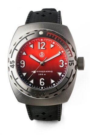 Buyalov Design A67 watch Titanium Red