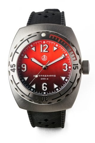 Buyalov Design A67 watch Titanium Red