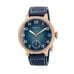 Buyalov Dirigible Italia Blue Relojes de bronce de diseño