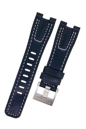 Lederband RR02 weiße Nähte