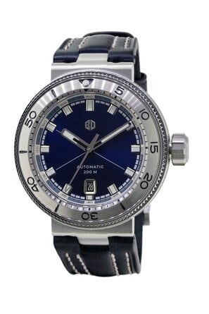 Buyalov RR03 Akula watch (blue, leather) with minor defects