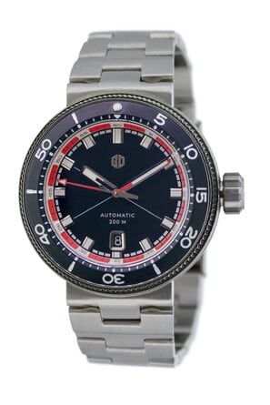 Часы Буялов Акула РР03 черные на браслете