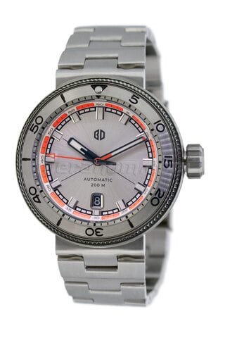 Buyalov RR03 Akula watch (silver, bracelet)