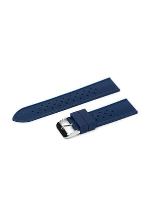 Silikonarmband mit Anti-Staub-22mm Blau