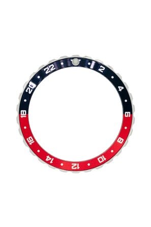 Vostok Amphibia 24H Black Red Universal Bezel