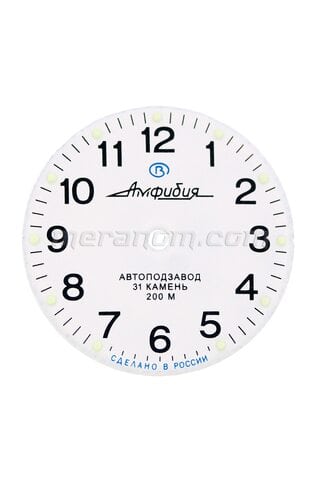 Vostok relojes Dial para Vostok Anfibios 813