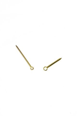 Gilded hour and minute hands for Vostok Classica 69 case watches