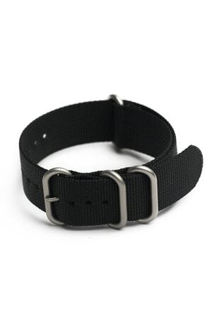 AMPHIBIEN NATO - /ZULU-STRAP 20mm Schwarz