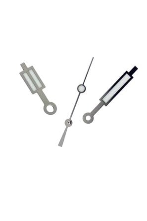 Комплект стрелок (никель) для часов "Амфибия 1967" 