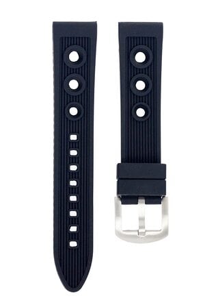 Silicon Strap Anti Dust 20mm Black