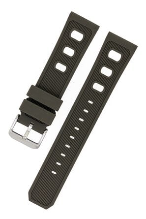 Silicon Strap 22mm Brown 1967