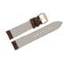 Brown leather strap 20mm yellow buckle 69