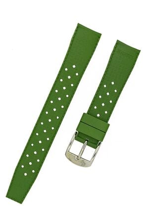 Green silicon strap for Compressor watch
