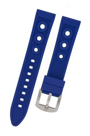 Silikonarmband mit Anti-Staub-20mm Blau