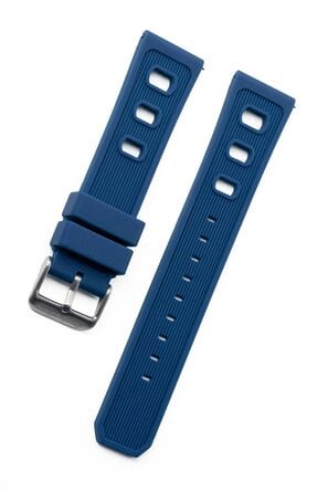 Silicon Strap 22mm blue 1967