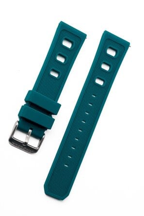 Silicon Strap 22mm teal 1967