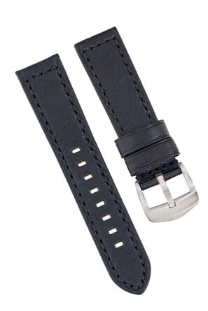 Leather strap 1967 22mm black