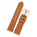 Ремешок 1967 коричневая кожа 22 мм бронза +$36