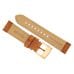  Leather strap 1967 22mm brown with bronze buckle