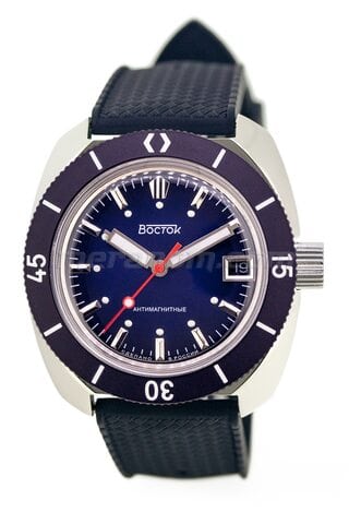 Vostok Watch Amphibian SE 710B45S Icebreacker Blue