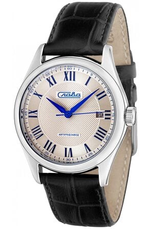 Часы наручные "Слава" механические с автоподзаводом 1490868/300-8215