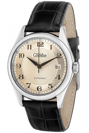 Часы наручные "Слава" механические с автоподзаводом 1490865/300-8215