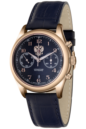 Часы наручные Слава механические с хронографом с автоподзаводом 1883255/300-4617