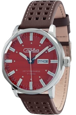 Часы наручные Слава "ЭРА" механические с автоподзаводом серийные 3020696/300-8205