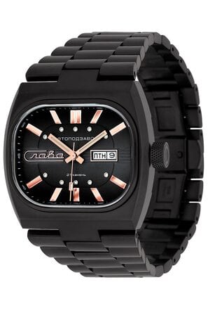 Часы наручные Слава "TV" механические с автоподзаводом серийные 3044706/100-8205