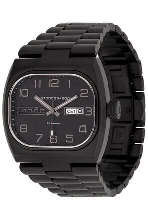 Часы наручные Слава "TV" механические с автоподзаводом серийные 3044712/100-8205