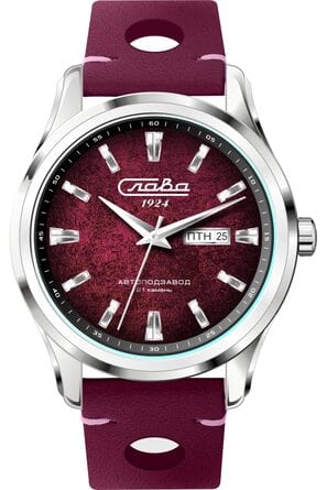 Часы наручные Слава Традиция механические с автоподзаводом серийные 3080151/300-8205