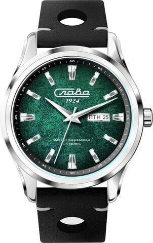 Часы наручные Слава Традиция механические с автоподзаводом серийные 3080152/300-8205