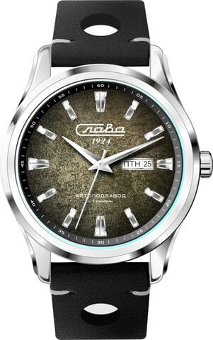 Часы наручные Слава Традиция механические с автоподзаводом серийные 3080155/300-8205