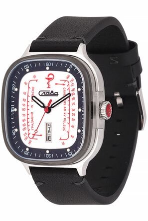 Часы наручные Слава "Доктор" механические с автоподзаводом серийные 3265717/300-8205