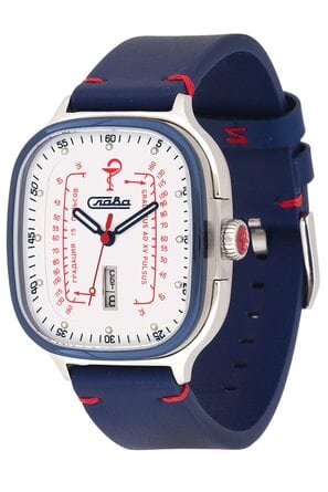 Часы наручные Слава "Доктор" механические с автоподзаводом серийные 3267718/300-8205