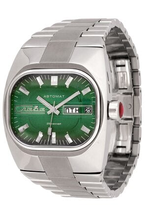 Часы наручные Слава "ТАНК" механические с автоподзаводом 4320677/100-2427