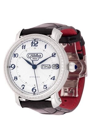 Часы наручные Слава "Слава России" механические с автоподзаводом 7440615/300-2427-68