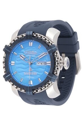 Часы наручные Слава "Капитан" механические с автоподзаводом серийные 3470923/800-8205