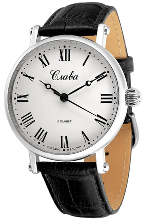 Часы наручные Слава "Премьер" механические 8190898/300-2409.В